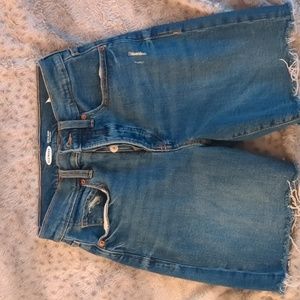 Denim shorts - button fly
